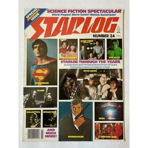 STARLOG #24 - 1979 July STARLOG Through The Years On Cover VINTAGE